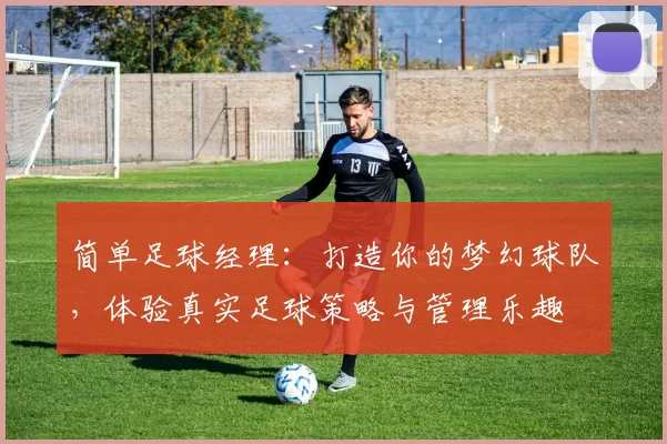 简单足球经理：打造你的梦幻球队，体验真实足球策略与管理乐趣